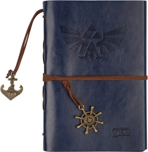 Vista 10 de ONE250 Legend of Zelda Journal, Writing Journal, Travel Diary, 7.2x5.1 Notebook, Writers Notebook, Refillable Diary Sketchbook, Fountain Pen Safe