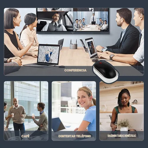 Vista 6 de Mouse Jiggler, simulador de movimiento de mouse indetectable para despertar de computadora portátil, mantiene la PC activa, sin software, sin
