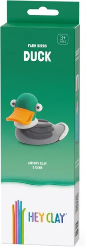 Vista 26 de HEY CLAY Forest Animals - Claymate Bear - Kit de arcilla seca al aire con 3 latas y herramientas de escultura con divertidas instrucciones