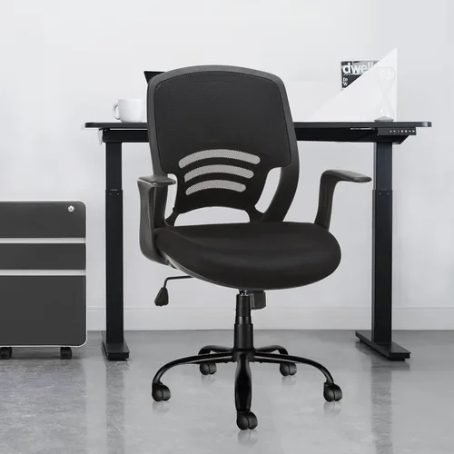 Vista 2 de MASTERY MART Repuesto de base de silla de oficina resistente, 2500 libras, 28 pulgadas (70 cm), piezas de repuesto de base de silla de escritorio