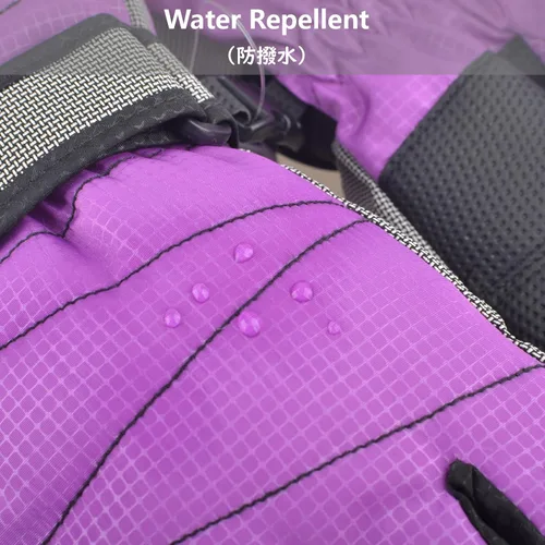 Vista 5 de JEELAD Guantes de esquí para niños y niñas, guantes de nieve de invierno, resistentes al viento, guantes de ciclismo para niños y niñas, clima frío