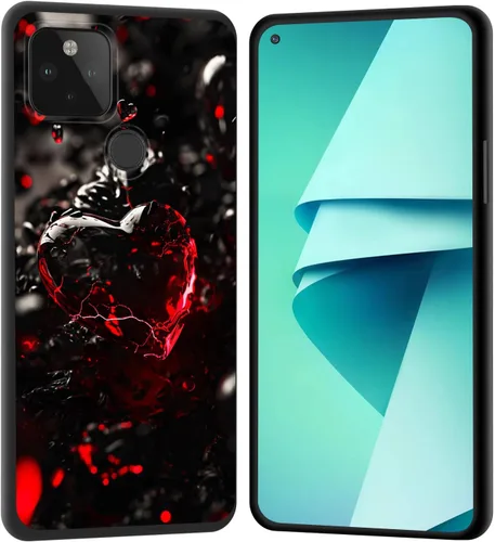Vista 157 de Funda para Pixel 4 XL, funda de goma de silicona suave a prueba de golpes, funda protectora de cuerpo completo para Google Pixel 4 XL, ciervo