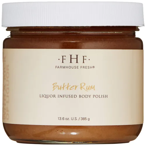 Vista 5 de Farmhouse Fresh Exfoliante corporal de ron con mantequilla, 13.6 oz