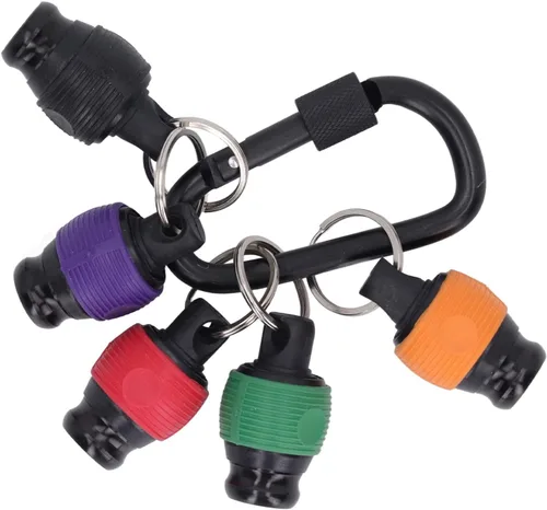Vista 5 de 6pcs 1/4in Socket Bit Holder Portable Destornillador Llavero Herramienta para uso al aire libre