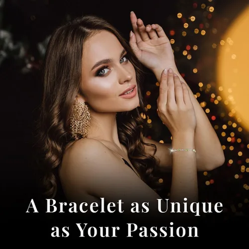 Vista 6 de Birthstone Bracelets for Women - Charm Bolo Bracelet Adjustable Stylish - Engagement Anniversary Wedding Cute Sparkling Jewelry - Promise Gemstone
