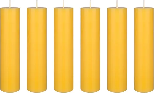 Vista 10 de Mega Candles 1 vela perfumada de citronela sólida, vela de cera vertida a mano de 2 x 3 pulgadas, uso en interiores y exteriores, campamento