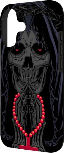 Vista 2 de La Calavera Catrina Santa Muerte - Funda para iPhone 17