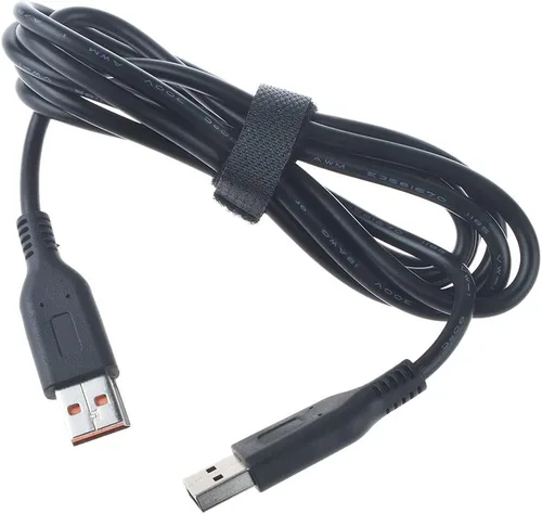 Vista 4 de Cable de alimentación de cargador USB compatible con Lenovo Yoga 900-13ISK 80SD Laptop Power