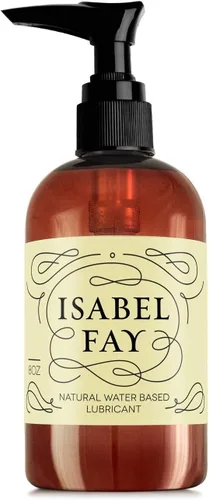 Vista 7 de Lubricante íntimo, personal y natural para piel sensible Isabel Fay, base acuosa, etiqueta discreta, el mejor lubricante personal para mujeres