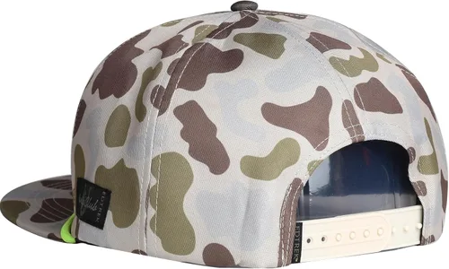 Vista 4 de EDTREK Gorra Snapback de rendimiento para exteriores con ala plana - Bordado único de animales