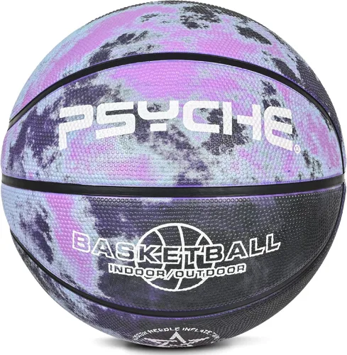 Vista 5 de Baloncesto para niños y jóvenes, tamaño 4/5 (25.5/27.5 pulgadas), baloncesto de goma de alta calidad para niños y niñas, juegos de piscina