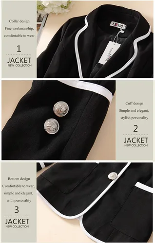 Vista 4 de URSFUR Uniforme escolar japonés, para mujer, disfraz de anime y niña