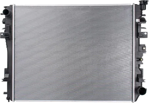 Vista 115 de TRQ Radiador de núcleo de aluminio de 1 fila Compatible con Subaru WRX STI 2.5L Turbo AWD 2015-2020
