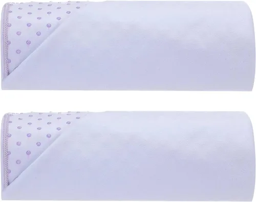 Vista 7 de Peryiter Pack de 2 toallas de yoga caliente de 72 x 24" con puntos de agarre, toallas de fibra adhesiva antideslizantes para yoga caliente, cubierta