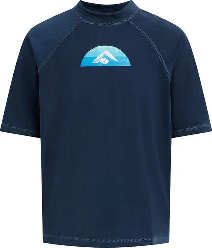 Vista 31 de Kanu Surf Boys Haywire UPF 50+ Sun Protective Rashguard Swim Shirt Estrellas Alaska Blue