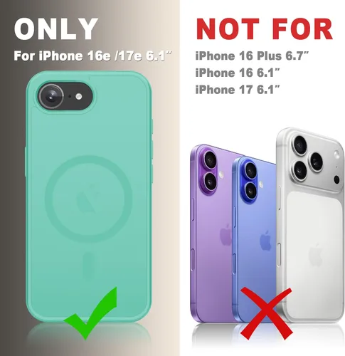 Vista 1570 de Funda para Google Pixel 10 Pro XL, cubierta magnética mate, color negro Fit for MagSafe, Screen Protector included, Shockproof Military Grade