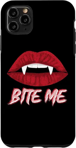 Vista 13 de Bite Me Vampire Fangs DIY Halloween for Aspiring Dracula Case for iPhone 17