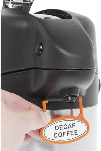 Vista 4 de HUBERT Servidor de café con tapa de palanca de aire 3L