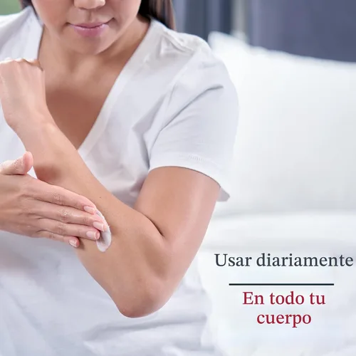 Vista 6 de Eucerin Advanced Repair Crema corporal enriquecida con urea, crema corporal sin perfume para piel seca con triple complejo hidratante, tubo de 8
