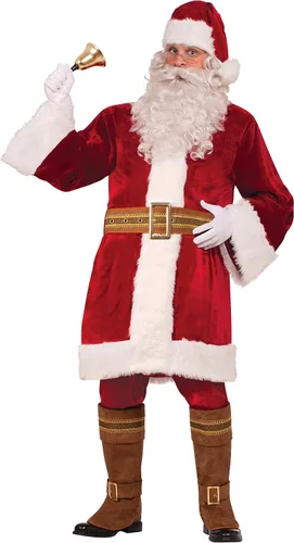 Vista 2 de Forum Novelties Deluxe Santa Boot Tops para hombre