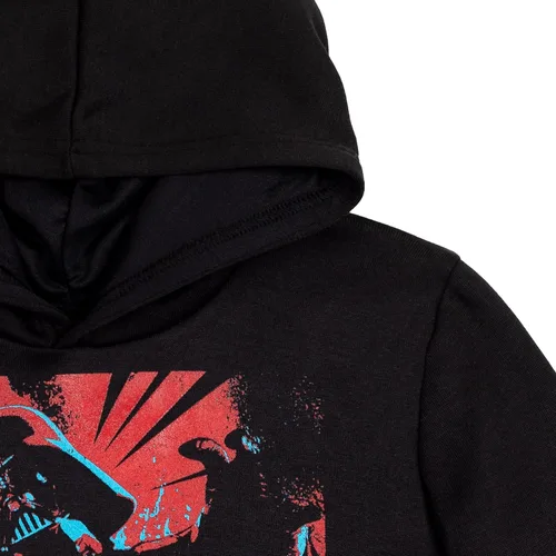 Vista 5 de STAR WARS Sudadera con capucha de forro polar para niños