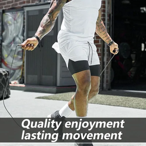 Vista 6 de JWJ Men's Running Athletic Workout Sports Mens 2 in 1 Shorts Breathable Gym Short for Men with Pocket