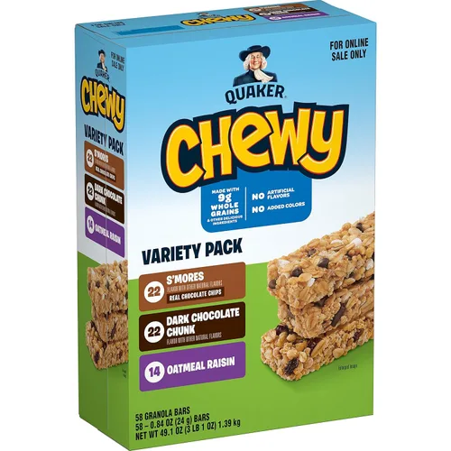 Vista 15 de Quaker Barras de granola masticables, S'mores, 58