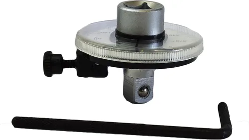Vista 3 de Medidor de ángulo de esfuerzo de torsión del Dr. del 1/2" para la llave dinamométrica 0-360 grados TE963