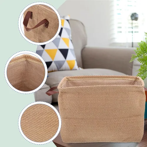Vista 2 de Alipis Decoración de dormitorio plegable cesta de almacenamiento de gran capacidad impermeable para artículos de ropa