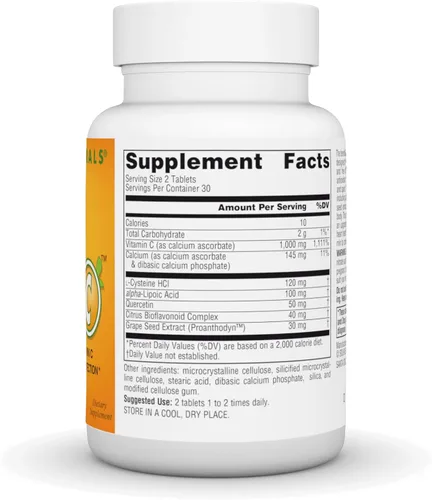 Vista 2 de Source Naturals C sistémico, 500mg - 60 tabletas