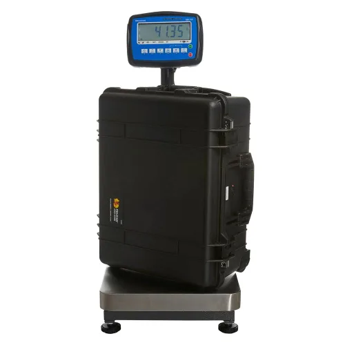 Vista 8 de Báscula electrónica de banco 3900LP calibrada con indicador LCD SBI 110, capacidad de 600 libras, NTEP 5000d, bandeja superior de acero inoxidable