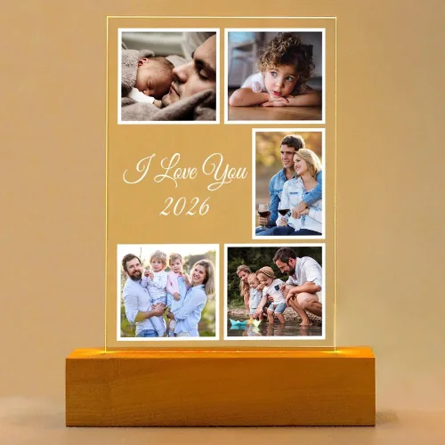 Vista 11 de Marco de fotos personalizado, marcos de fotos personalizados, regalos de fotos personalizados de aniversario para mujeres, hombres, ella, él, novia