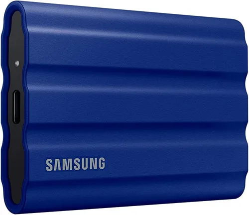 Vista 11 de Samsung T7 Shield 2TB, SSD portátil, hasta 1050MB/s, USB 3.2 Gen2, resistente, clasificación IP65, para fotógrafos, creadores de contenido