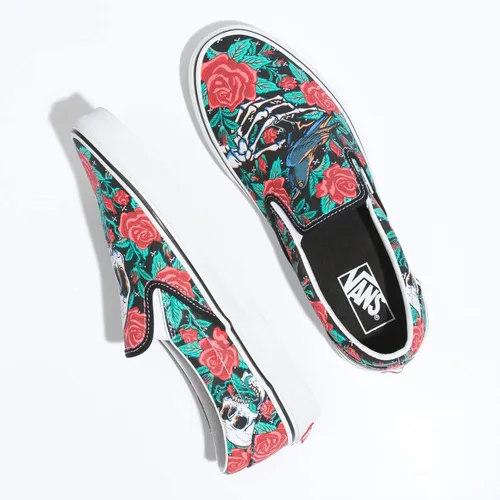 Vista 3 de Vans - Tenis unisex de caña baja, clásicos, de meter
