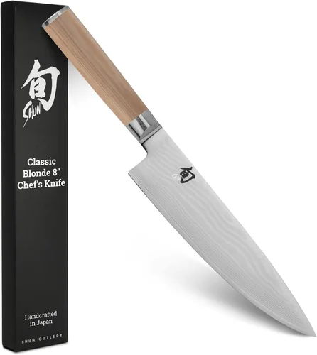 Vista 8 de Shun cuchillo clásico para chef, 6 pulgadas, Negro