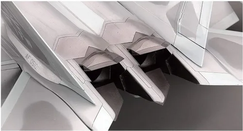 Vista 7 de Hasegawa 1/48 F-22 Raptor USAF