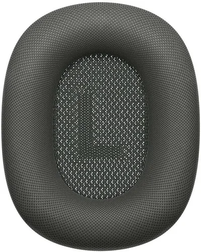 Vista 2 de Fundas de repuesto para almohadillas para Airpod Max, 1 par, malla de tela textil duradera con conexión magnética (negro)
