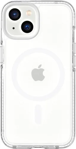 Vista 16 de tech21 iPhone 14 Pro Evo Crystal compatible con MagSafe® - Funda transparente que absorbe los golpes y los arañazos con protección FlexShock