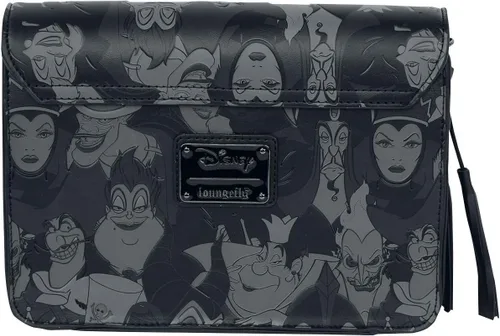 Vista 3 de Loungefly x Disney Villains Debossed Bandolera