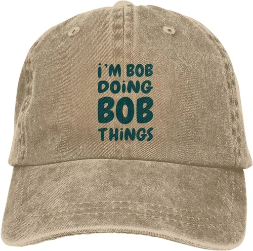 Vista 7 de Im Bob Doing Bob Things - Gorra de béisbol para hombre, gorras de moda