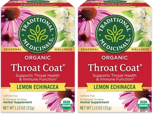 Vista 17 de Traditional Medicinals Té orgánico que respira fácilmente, promueve la salud respiratoria, 16 bolsas de té