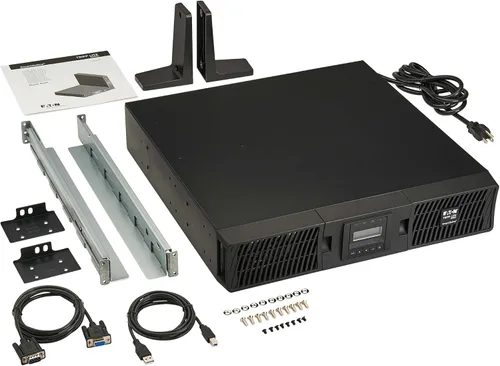 Vista 4 de Eaton Tripp Lite SU750RTXLCD2U UPS SmartOnline de 750VA de doble conversión 675W Onda sinusoidal pura, montaje en rack de 2U, en línea, 8