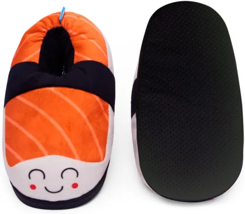 Vista 3 de Coddies Pantuflas de sushi "Shoe-shi" Pantuflas divertidas unisex, regalo de broma, lindo regalo de anime Kawaii Tallas para hombres, mujeres