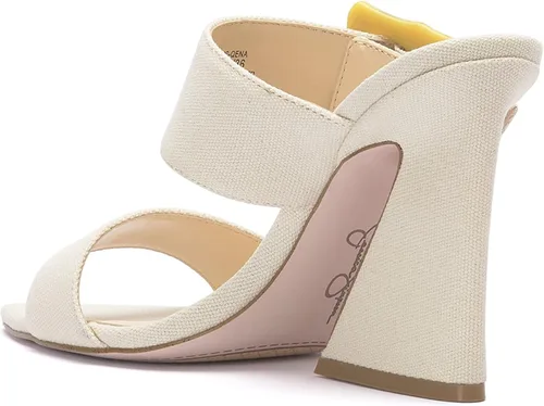 Vista 7 de Jessica Simpson Qena - Sandalias de tacón alto con hebilla para mujer