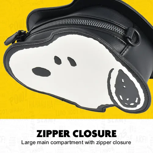 Vista 6 de Peanuts - Bolso bandolera ajustable para hombre y mujer