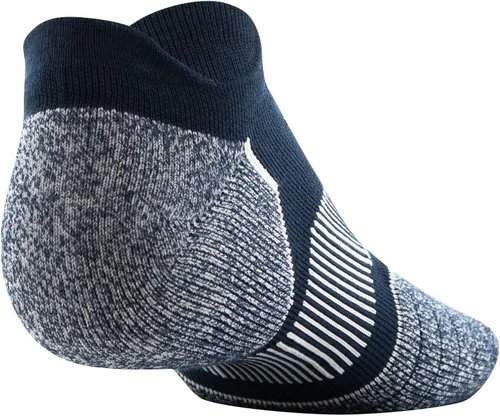 Vista 4 de Under Armour Calcetines unisex para adultos, con pestañas invisibles, 2 pares