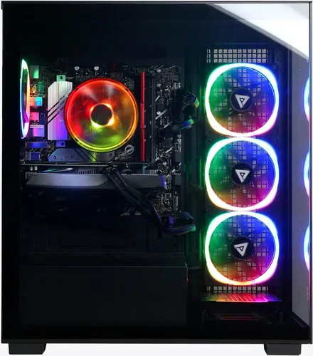 Vista 4 de CyberpowerPC Gamer Xtreme VR Gaming PC, Intel Core Ultra 5 225F, GeForce RTX 5060 8GB, 32GB DDR5, 2TB PCIe 4.0 SSD, WiFi Ready y Windows 11 Home