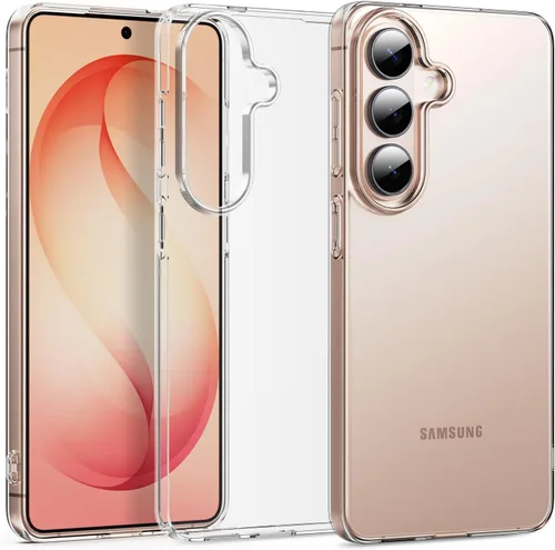 Vista 18 de Funda para Samsung Galaxy S21 Plus, ultra delgada y flexible, TPU resistente a los arañazos, gel de goma suave de silicona protectora transparente