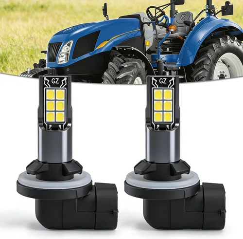 Vista 11 de Bombilla HP5 apta para Honda Rancher 2005-2014, combo de luz HP5, bombilla de alto rendimiento, paquete de 2