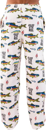 Vista 2 de Lazy One - Pantalones de pijama de animales para hombre, pantalones separados para hombre, pantalones de descanso
